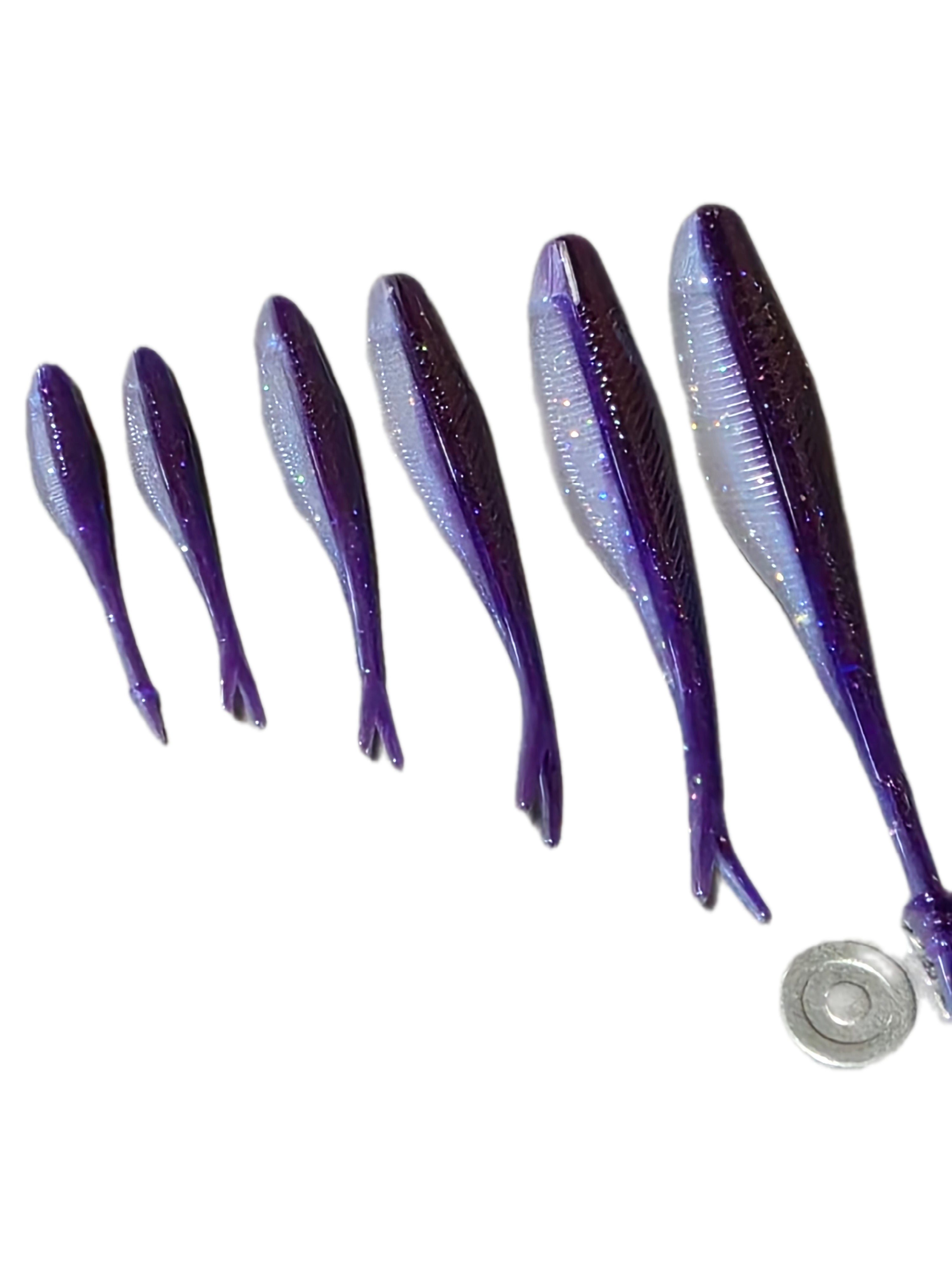 4" pinpoint Shad